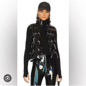 Steve Madden Black Puffer Jacket Size M